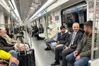 Seyahat süresi kısaldı! Yolcu sayısı yüzde 13 arttı! Bakan Uraloğlu uçağa doğrudan metroyla ulaştı