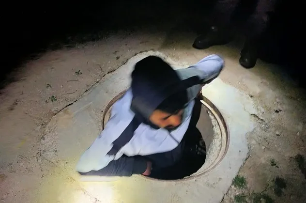 Konya'da kablo hırsızları suçüstü yakalandı