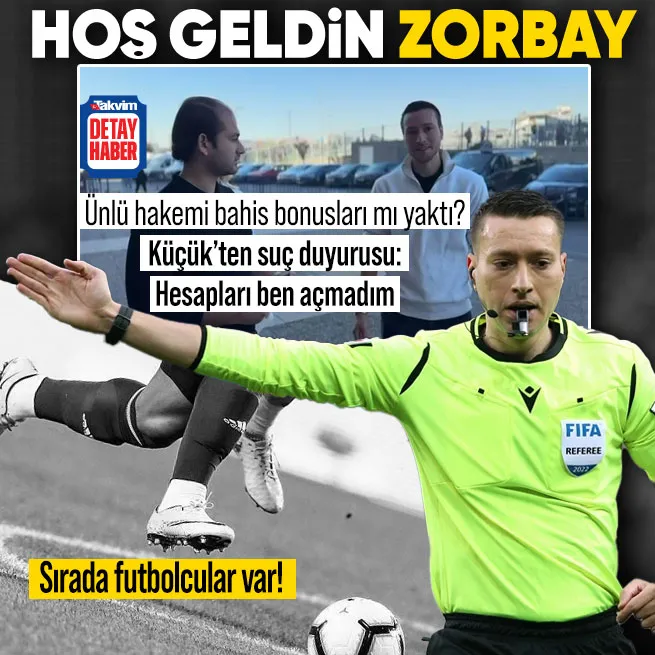 Zorbay Küçük bahis hesabı olmadığına dair suç duyurusunda bulundu