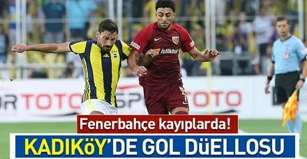 Fenerbahçe kayıplarda! ( MS: F.Bahçe 2-3 Kayserispor)