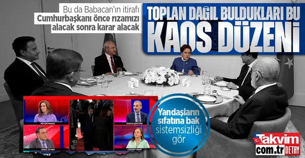 Bir itiraf da Ali Babacan'dan! "Cumhurbaşkanı karar almadan önce 6 liderin rızasını alacak" Önerdikleri sistemi yandaşları bile anlamadı