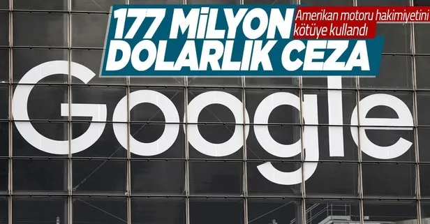 Google’a 177 milyon dolarlık ceza