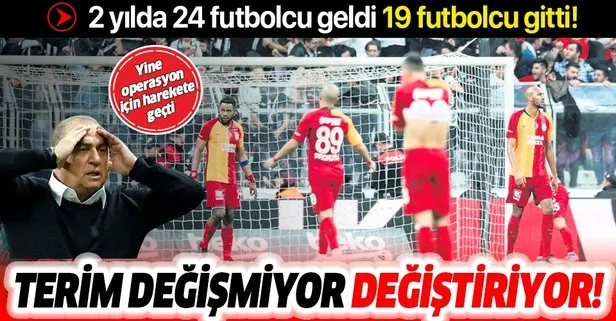 Galatasaray’da değişim bitmedi! Terim yine ‘operasyon’ için harekete geçti