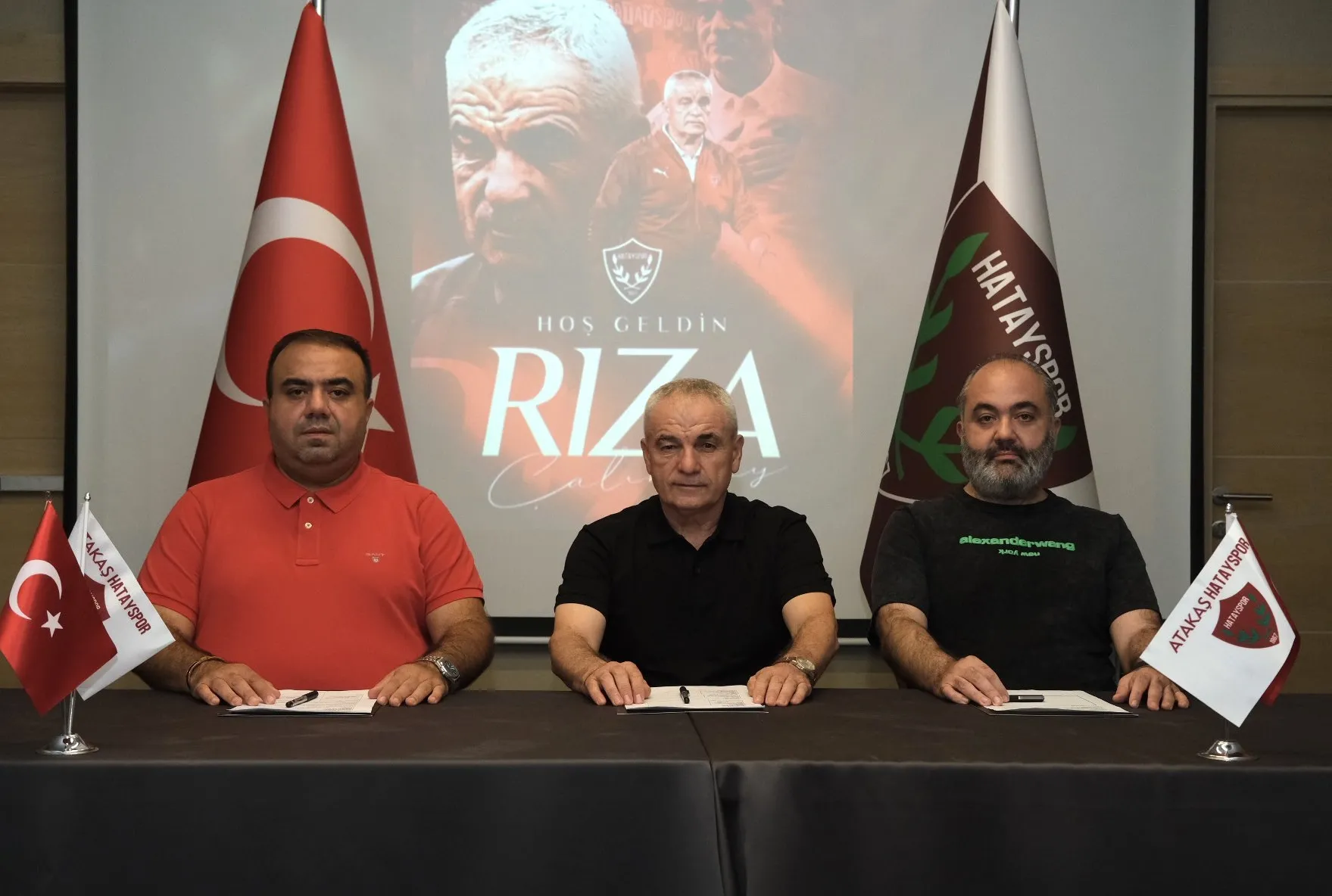 Rıza Çalımbay Hatayspor’da