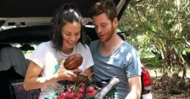Adriana Lima ve Metin Hara ‘aşk meyvesi’ topladı