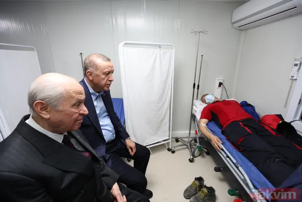 Başkan Recep Tayyip Erdoğan Hatay'ı ziyaret etti: Hem kalbimizle hem gözümüzle hem ziyaretlerimizle Hatay'ın yanında yer almayı sürdüreceğiz - 5