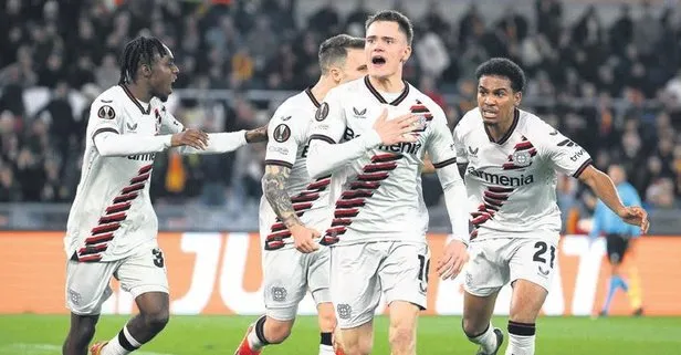 Leverkusen Roma’yı da yaktı