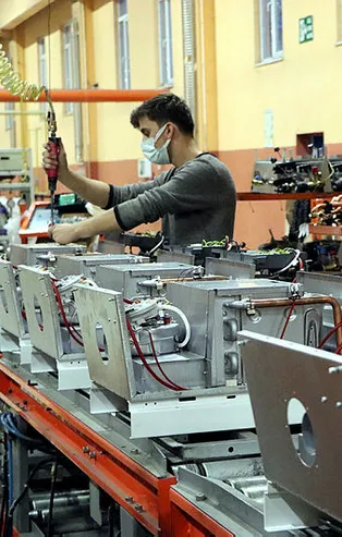 Zonguldak'ta üretilen kombi 40 ülkeye ihraç ediliyor