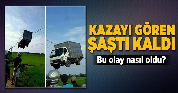 Kazayı gören şaştı kaldı