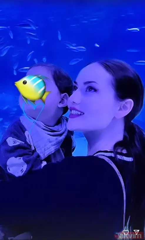 11 aylık bebeklerine bakın! Kuruluş Osman’ın yıldızı Burak Özçivit kural bozup paylaşmaya doyamadı: Oğlumla gezmeler! Fahriye Evcen de... - 28