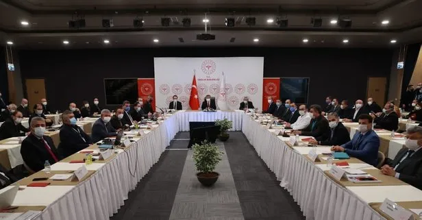 Bakan Koca sağlık yöneticileriyle buluştu