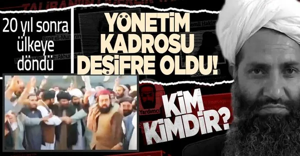 Taliban lideri kim? Örgütün liderlik yapılanması nasıl? İşte Afganistan yönetimini ele alan Taliban’ın en önemli isimleri