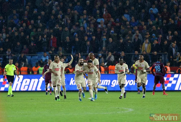 Trabzonspor Galatasaray karşılaşması nefes kesti! İşte maçtan kareler... - 18