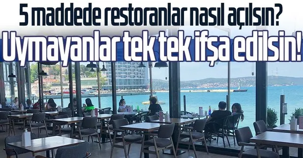 5 maddede restoranlar nasıl açılsın?