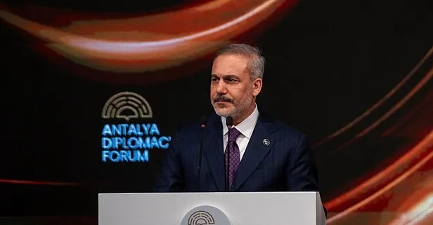 Bakan Hakan Fidan'dan Antalya Diplomasi Forumu'nda BM'ye Gazze tepkisi