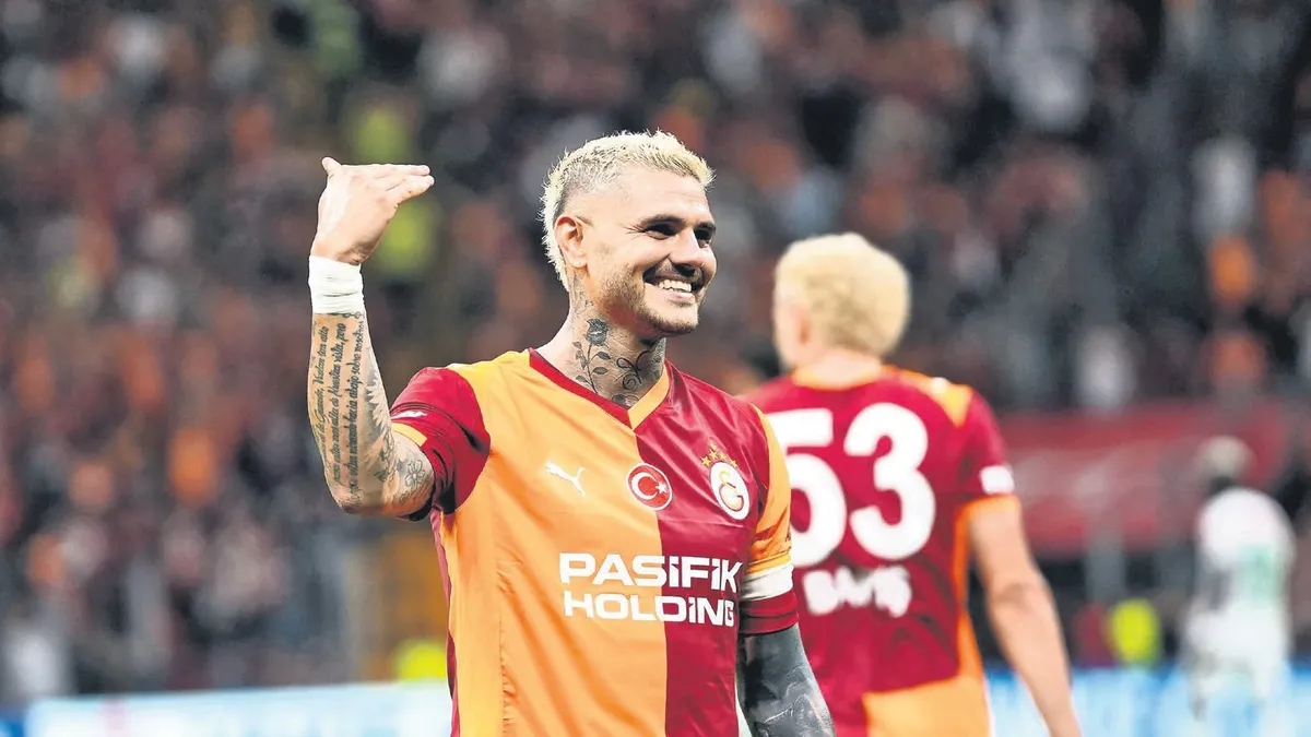 Galatasaray'da Icardi krizi bitti: Okan Buruk ile görüştü, Trabzonspor maçında 11'de