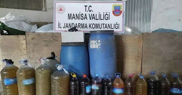 Manisa'da sahte içki yapanlara operasyon! 360 litre sahte içki ele geçirildi