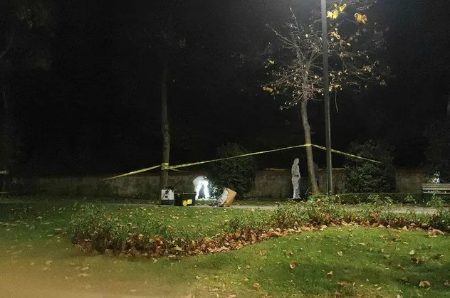 Üsküdar'da şüpheli ölüm! Parkta silahla vurulmuş bir erkek cesedi bulundu