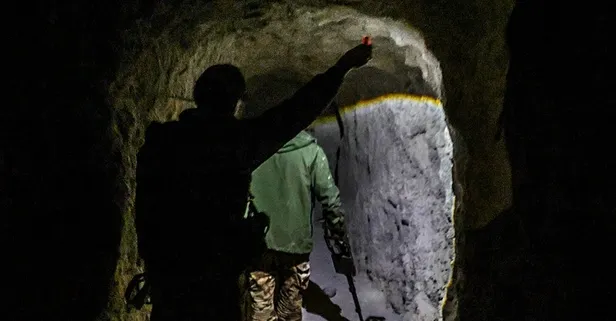 Terör örgütü YPG'nin sır tünelleri görüntülendi: Tabka'da yer altı ağı