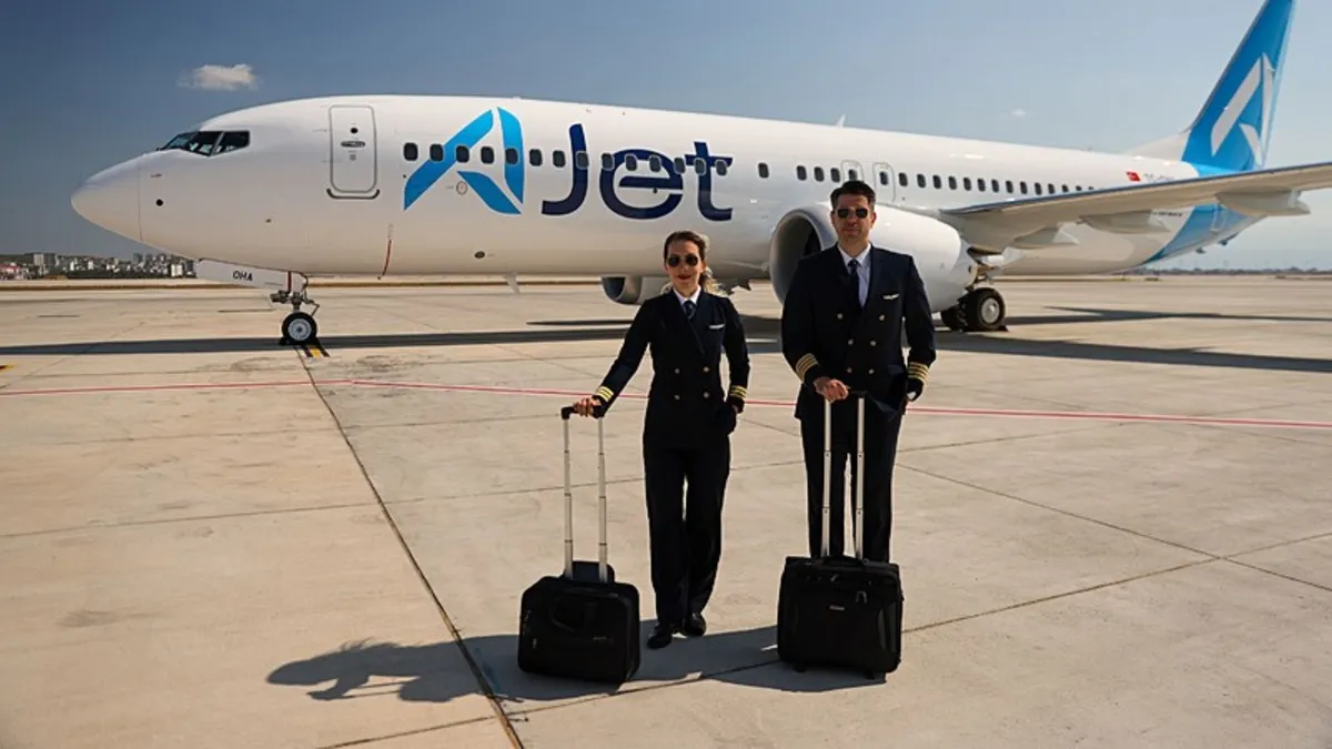 AJet’in yeni Boeing 737-8 MAX uçaklarında yüzde yüz yerli ‘Miligram’ koltuklar kullanılacak