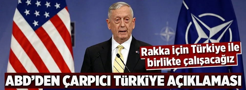 ABD'den çarpıcı Türkiye açıklaması