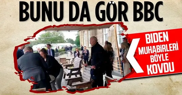 Biden muhabirleri masadan kovdu!