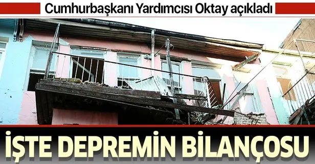 Son dakika: Cumhurbaşkanı Yardımcısı Fuat Oktay’dan İstanbul depremiyle ilgili flaş açıklamalar