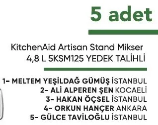 TAZEDİREKT Kampanyası Çekiliş Sonuçları belli oldu! İşte asil ve yedek talihliler...-3