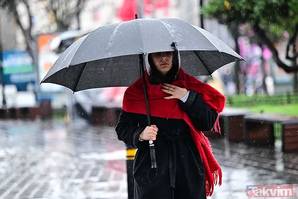 İstanbul’da yağışlar kesintisiz sürecek! Sağanak ve fırtına alarmı: O illerde 60 KM hıza çıkacak - 1