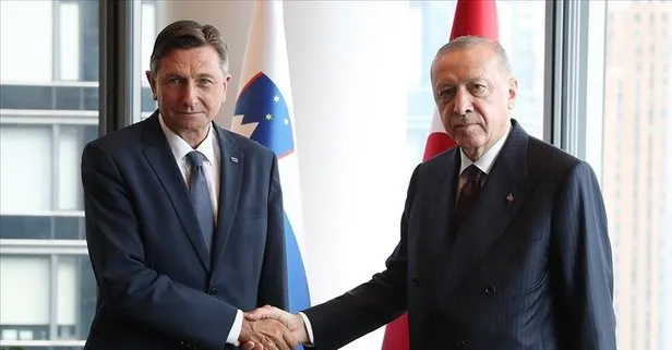 Başkan Erdoğan’dan kritik kabul: Slovenya Cumhurbaşkanı Borut Pahor Türkiye’ye geliyor