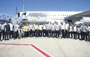 Fenerbahçe Beko THY Avrupa Ligi dörtlü finali için Abu Dabi’ye yola çıktı