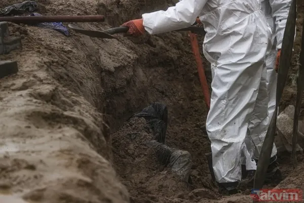 Sivil ölümler devam ediyor! Rusya-Ukrayna savaşında dehşet görüntüleri! Cesetler 720'yi geçti - 21