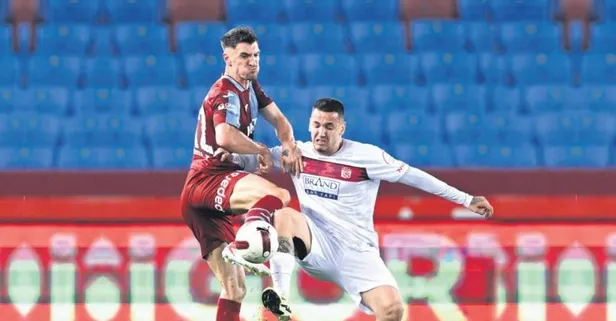 Trabzonspor, 32. haftada seyircisiz maçta Sivasspor’a 1-0 mağlup oldu