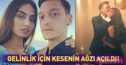 Arsenal’in yıldızı Mesut Özil müstakbel eşi Amine Gülşe’nin gelinliği için kesenin ağzını açtı! İşte ünlülerin gelinlikleri