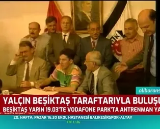 Sergen Yalçının 29 yıllık Beşiktaş görüntüleri ortaya çıktı! 1991 yılındaki ilk imza görüntüleri...