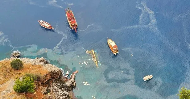 SON DAKİKA: Alanya'da tur teknesi battı