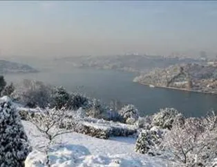 İstanbul'da Kartpostallık Kar Manzaraları