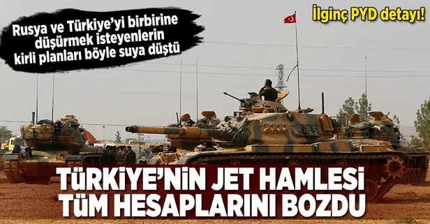 Türkiye'nin jet hamlesi hain planları suya düşürdü