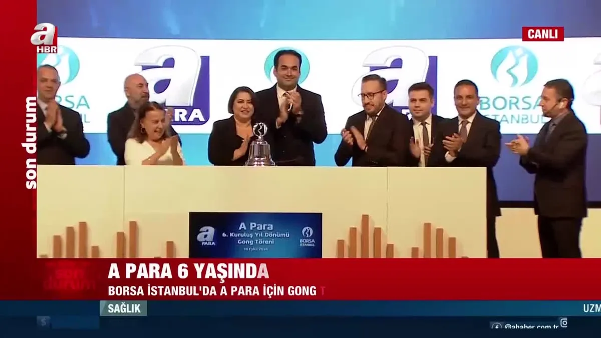 Borsa İstanbul’da A Para için gong töreni