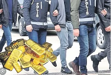 Altından vurgun çıktı