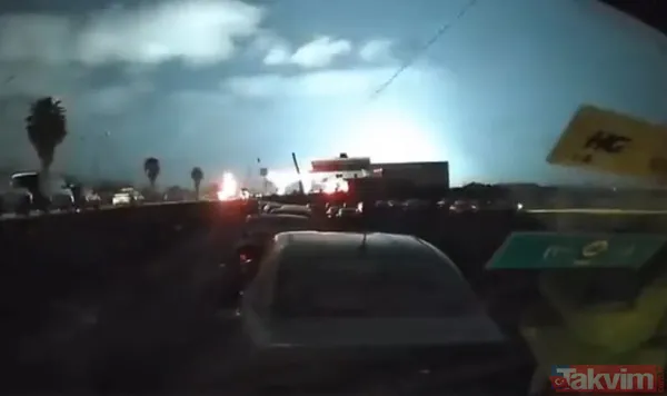 Hatay Defne'deki 6,4'lük deprem araç kamerasına böyle yansıdı! Gökyüzündeki parlama dikkat çekti - 7
