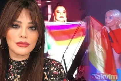 Gülşen yetmezmiş gibi sıra Reyhan Karaca’da! İBB’den konseri kapan LGBT bayrağına sarılıyor