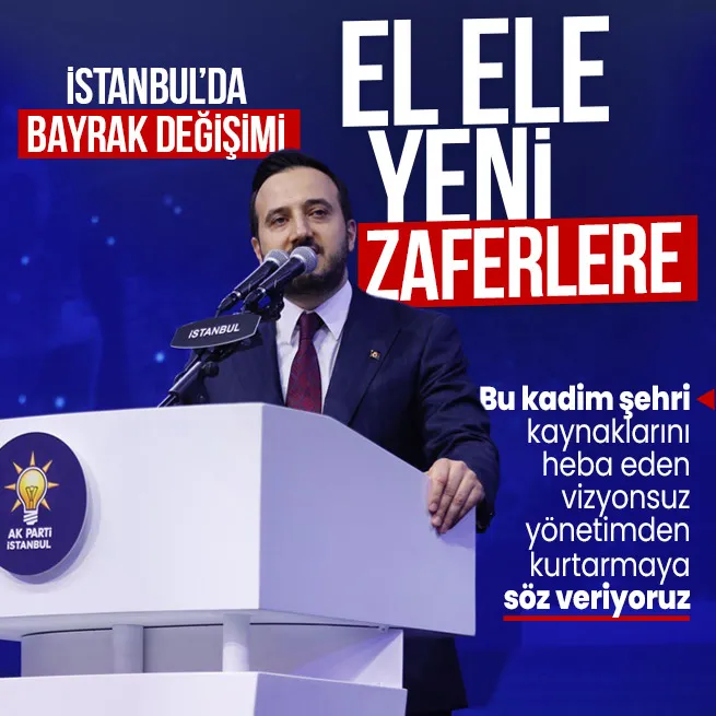 Abdullah Özdemir AK Parti İstanbul İl Başkanlığı görevini devraldı: El ele yeni zaferlere!