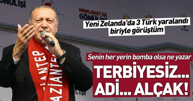 Başkan sert çıktı: Adi...Alçak!