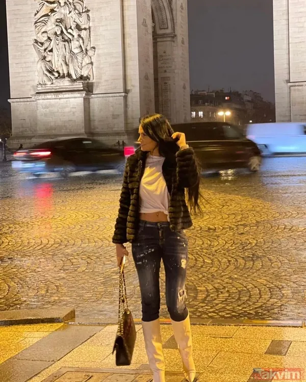 Berdan Mardini'nin eski eşine bakın! Fatoş Yelliler leopar desenli ip askılısıyla öpücük dağıttı! Frikik verince... - 4