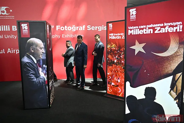 İstanbul Havalimanı'nda "15 Temmuz Demokrasi ve Milli Birlik Günü" sergisi açıldı | Ne zaman kadar sürecek? - 2