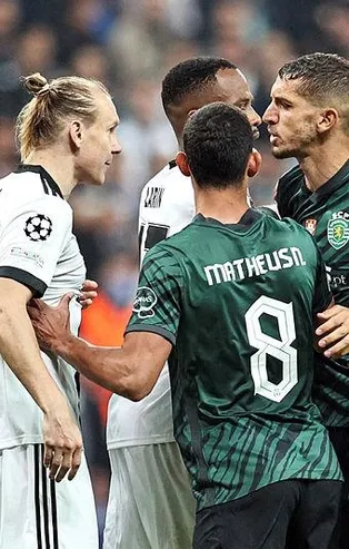 Beşiktaş 1 - Sporting Lizbon 4 | MAÇ SONUCU