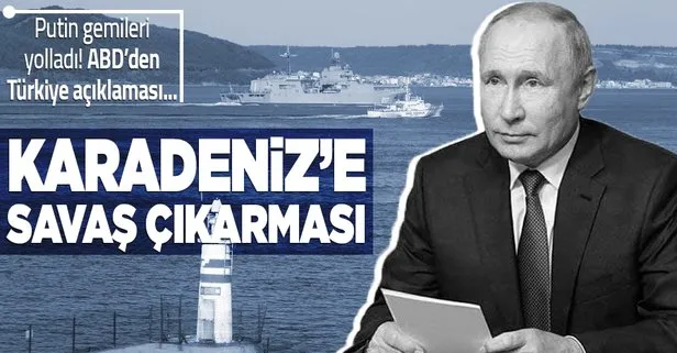 Rusya ile Ukrayna arasındaki kriz derinleşirken Rus çıkarma gemileri peş peşe Karadeniz’e ilerliyor!