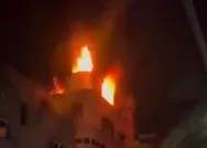 Gazzede bir apartmanda meydana gelen yangında 21 kişi hayatını kaybetti! Türkiyeden taziye mesajı