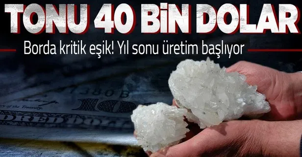 Borda kritik eşik: Tonu 40 bin dolar! Bandırma’da karbür, Ankara’da zırh üretilecek...